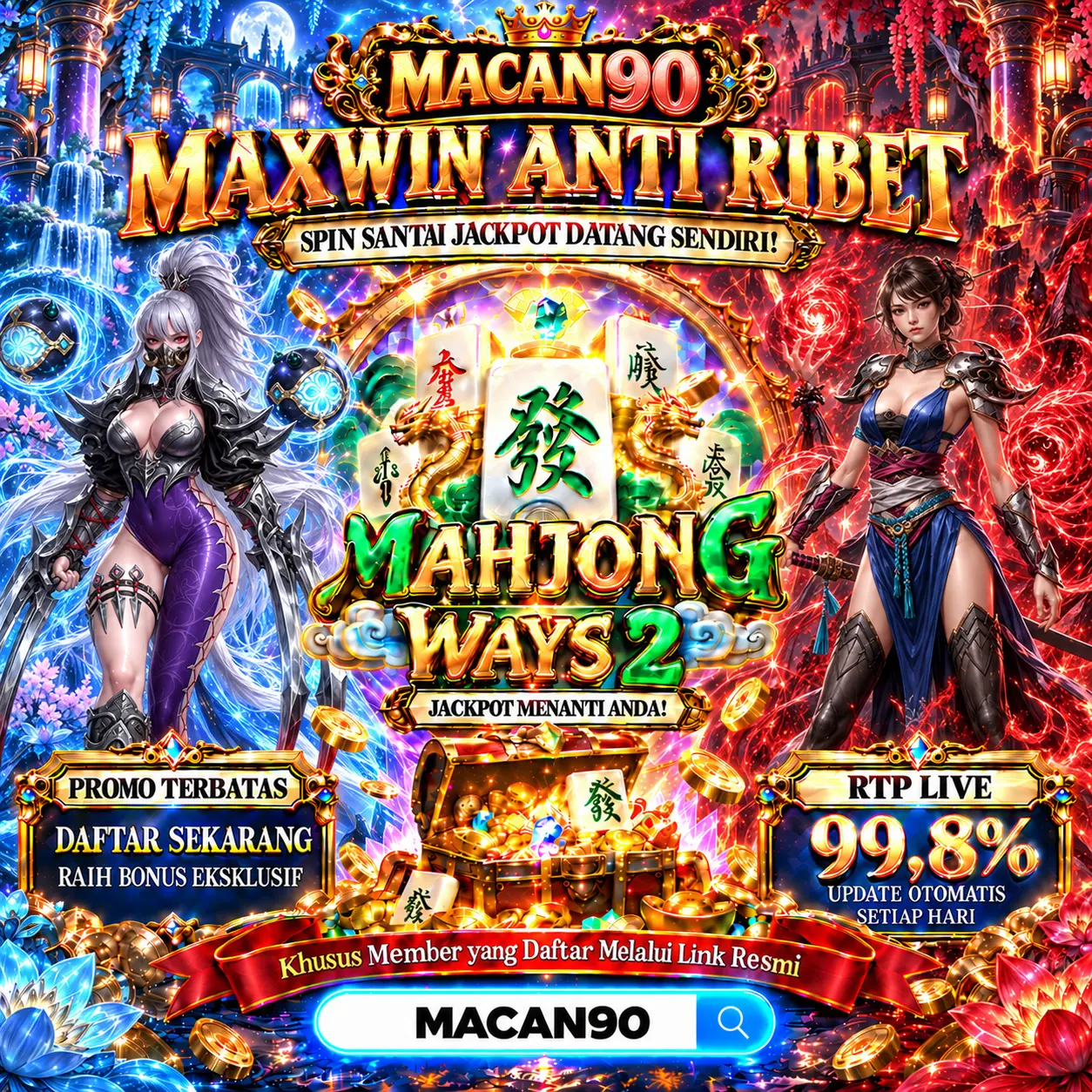 MACAN90 • Kuasai 90 Insting Pemburu Untuk Mengejar Target Dan Mengaktifkan Mode Predator